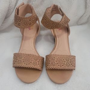 Women's wedged heels